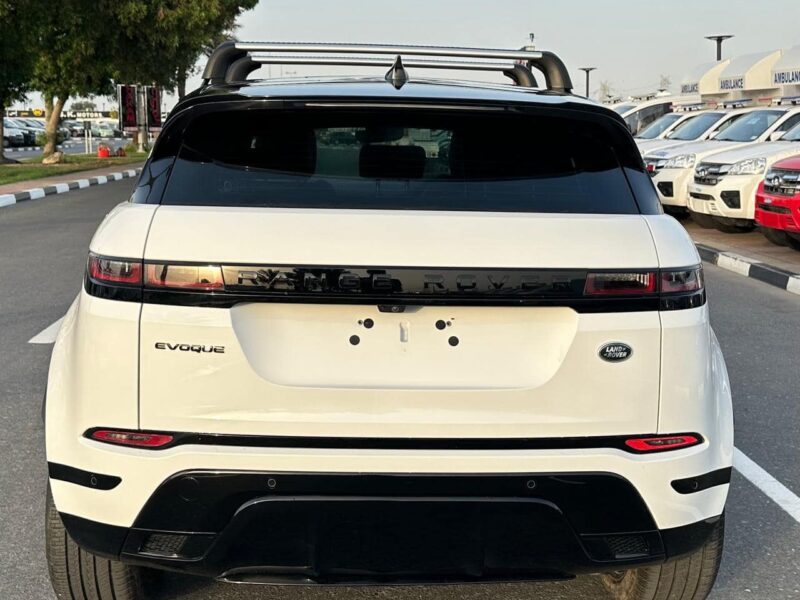 2022 Land Rover Range Rover Evoque P250 R-Dynamic SE 2.0L I4 Engine White Black SUV