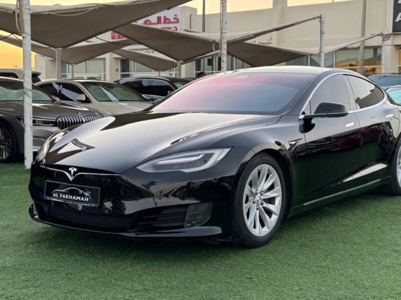 2017 Tesla Model S Electric Vehicle Black White Sedan AWD Automatic