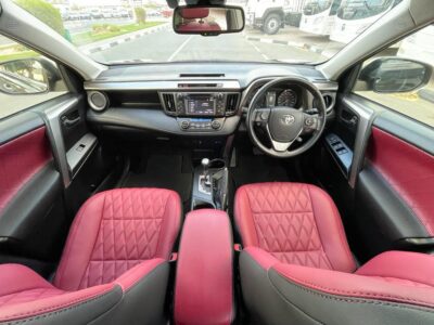 2017 Toyota RAV 4 GXL 2.0-liter inline 4-Cylinder Petrol Engine Grey Red SUV