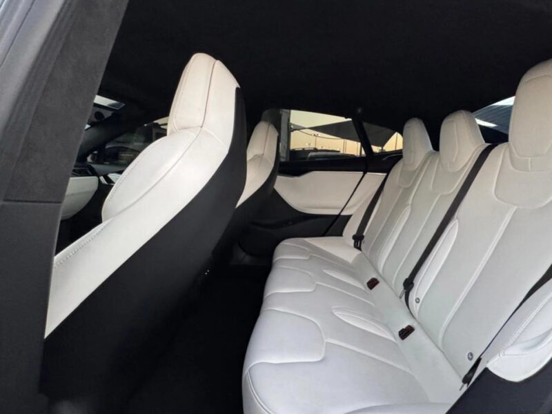 2017 Tesla Model S Electric Vehicle Black White Sedan AWD Automatic