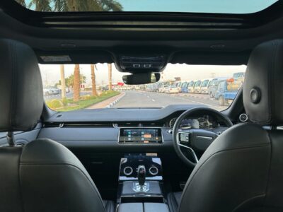 2022 Land Rover Range Rover Evoque P250 R-Dynamic SE 2.0L I4 Engine White Black SUV