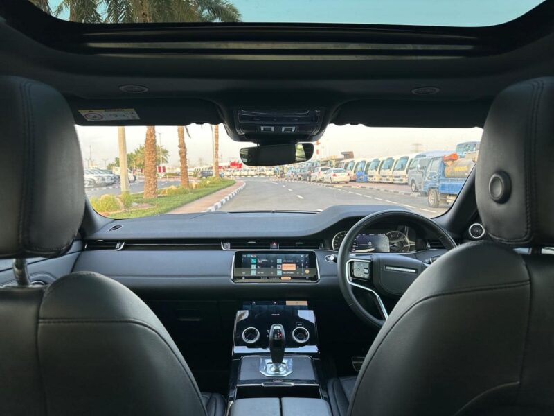 2022 Land Rover Range Rover Evoque P250 R-Dynamic SE 2.0L I4 Engine White Black SUV