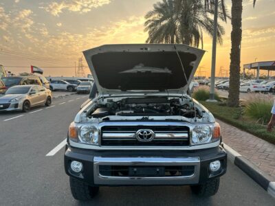 2020 Toyota Land Cruiser 79 Series Dual Cab 4.5L V8 Turbo Diesel White Grey Pickup Truck