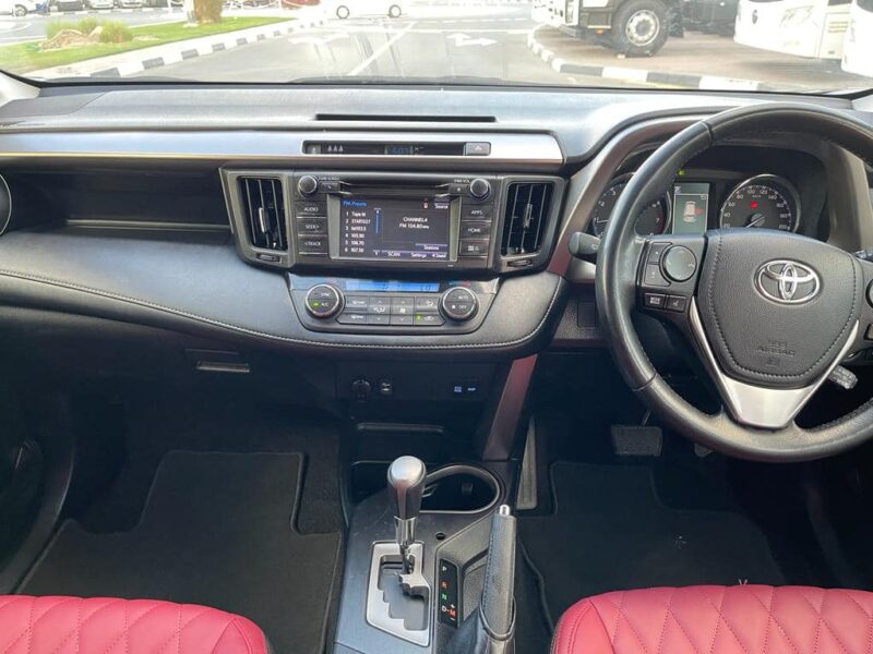 2017 Toyota RAV 4 GXL 2.0-liter inline 4-Cylinder Petrol Engine Grey Red SUV