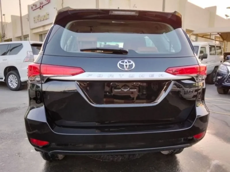 2024 Toyota Fortuner 2.4L 4 Cylinders In-line Diesel Engine Black Tan SUV GCC Specs