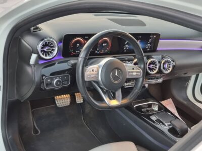 2019 Mercedes-Benz A220 2.0L Turbocharged 4-cylinder Petrol Engine White Black Sedan