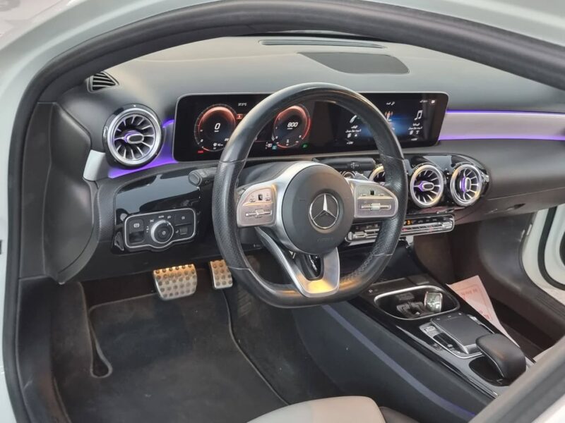 2019 Mercedes-Benz A220 2.0L Turbocharged 4-cylinder Petrol Engine White Black Sedan