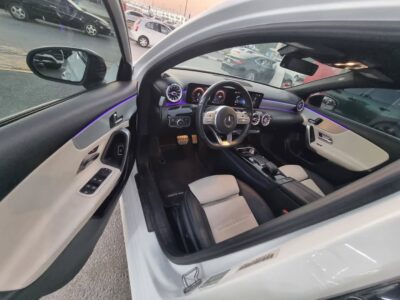 2019 Mercedes-Benz A220 2.0L Turbocharged 4-cylinder Petrol Engine White Black Sedan