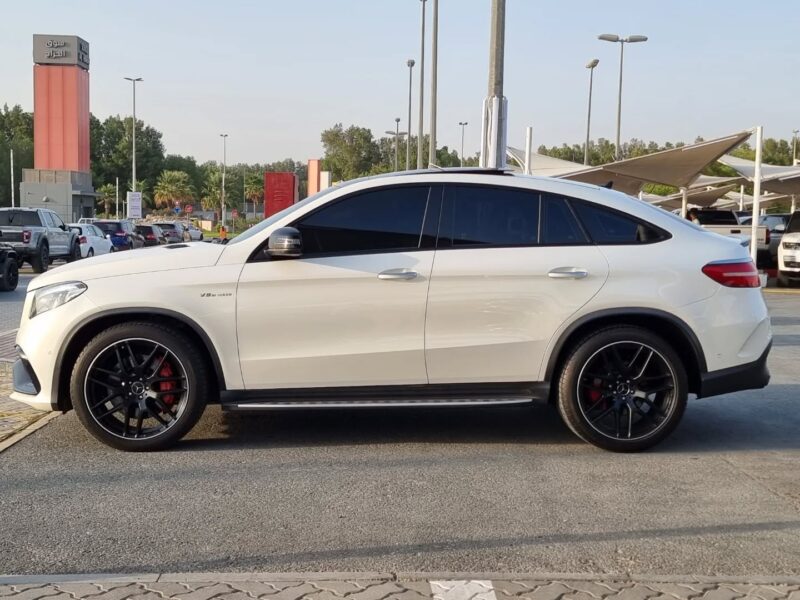 2018 Mercedes-AMG GLE 63 S Coupe 5.5-liter V8 Biturbo Petrol Engine White Black SUV