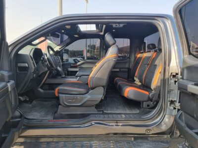 2018 Ford Raptor SuperCab 3.5L V6 EcoBoost Twin-Turbo Engine Grey Pickup Truck