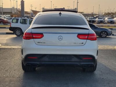 2018 Mercedes-AMG GLE 63 S Coupe 5.5-liter V8 Biturbo Petrol Engine White Black SUV