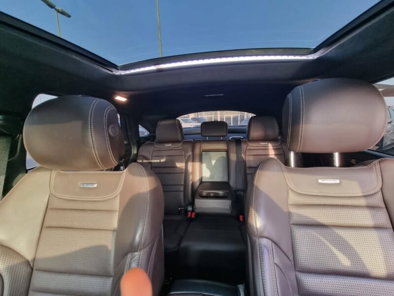 2018 Mercedes-AMG GLE 63 S Coupe 5.5-liter V8 Biturbo Petrol Engine White Black SUV