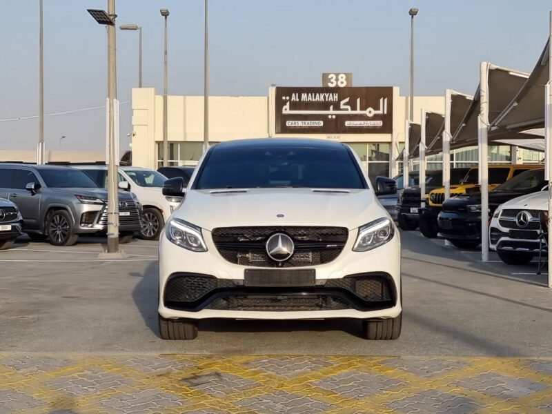 2018 Mercedes-AMG GLE 63 S Coupe 5.5-liter V8 Biturbo Petrol Engine White Black SUV
