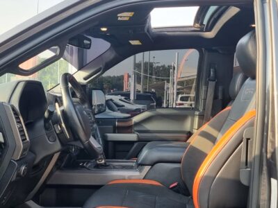 2018 Ford Raptor SuperCab 3.5L V6 EcoBoost Twin-Turbo Engine Grey Pickup Truck