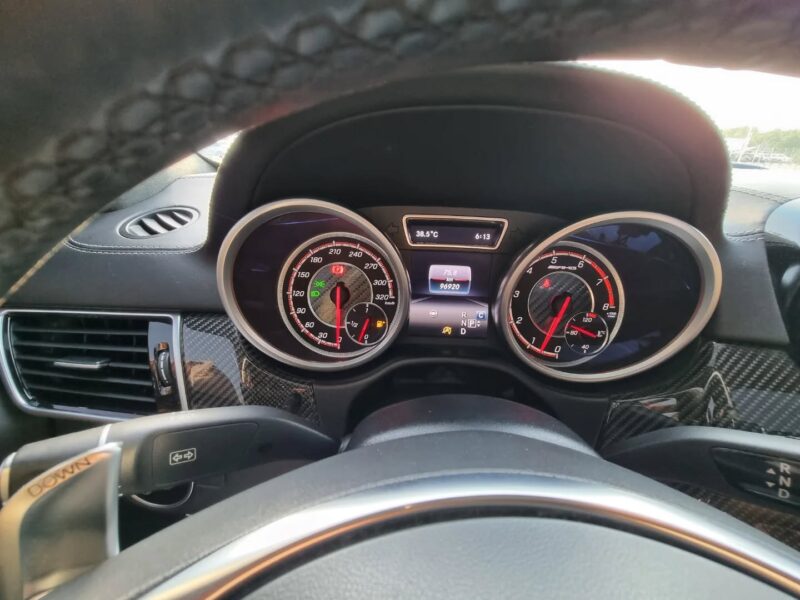 2018 Mercedes-AMG GLE 63 S Coupe 5.5-liter V8 Biturbo Petrol Engine White Black SUV