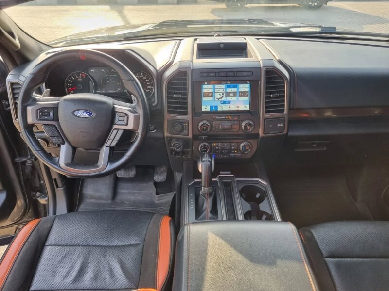 2018 Ford Raptor SuperCab 3.5L V6 EcoBoost Twin-Turbo Engine Grey Pickup Truck