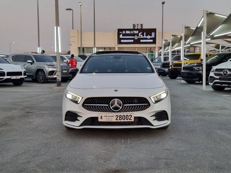 2019 Mercedes-Benz A220 2.0L Turbocharged 4-cylinder Petrol Engine White Black Sedan