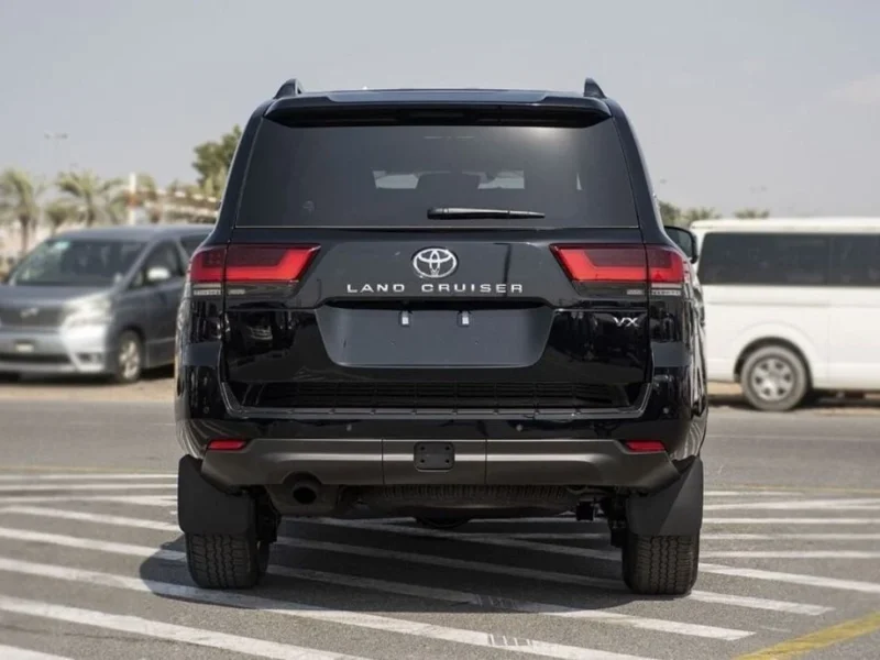 2024 Toyota Land Cruiser VX 3.5-liter twin-turbo V6 Petrol Engine Black SUV European Specs
