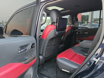 2023 Toyota Land Cruiser VXR 3.5L Twin Turbo V6 Petrol Engine Black Red SUV