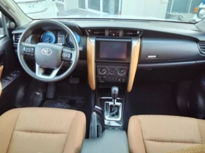 2024 Toyota Fortuner 2.4L 4 Cylinders In-line Diesel Engine Black Tan SUV GCC Specs