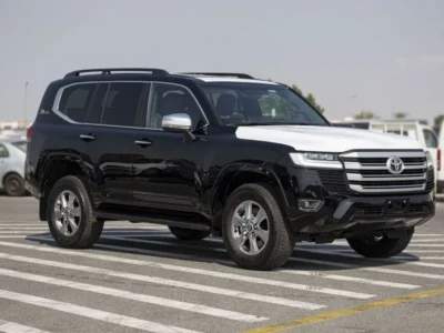2024 Toyota Land Cruiser VX 3.5-liter twin-turbo V6 Petrol Engine Black SUV European Specs