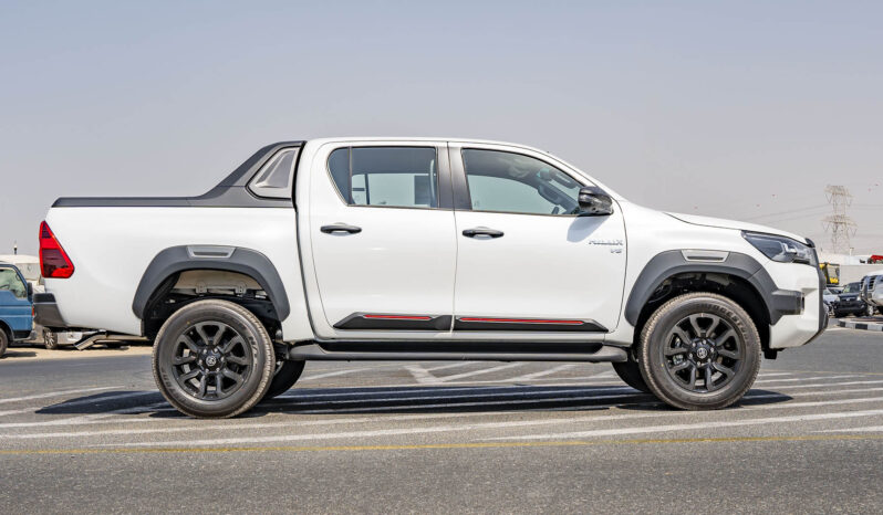 2025 Toyota Hilux Adventure 4.0L V6 DOHC 24-Valve with Dual VVT-i White Black Pickup