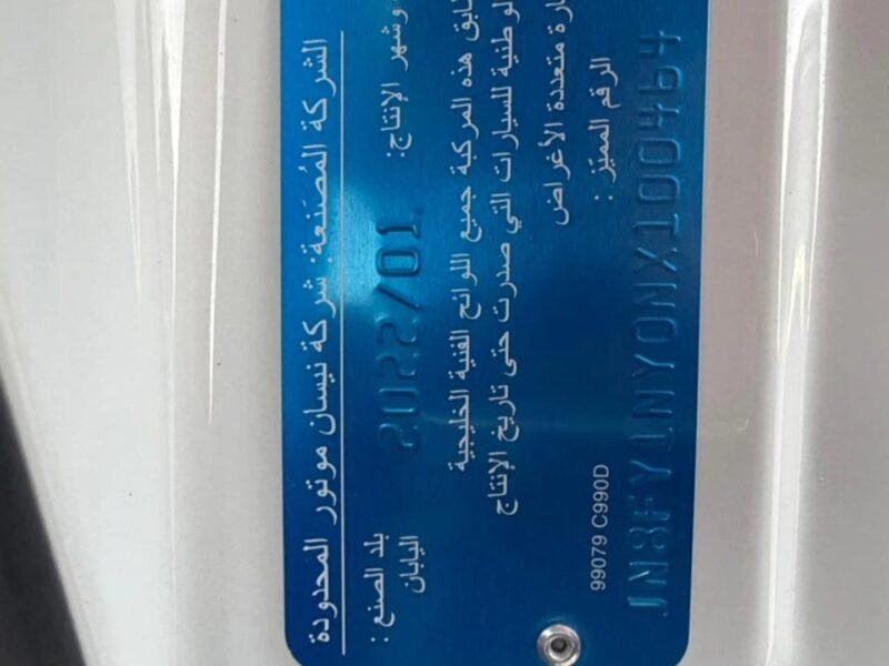 2022 Nissan Patrol Super Safari 4.8-liter Inline-6 engine Petrol Engine White Tan SUV