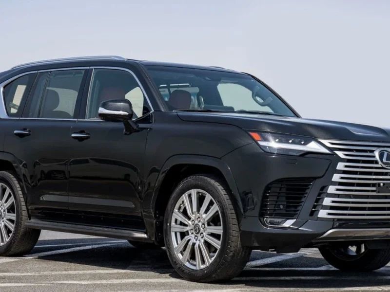 2023 Lexus LX600 VIP 3.5-liter twin-turbo V6 Petrol Engine Black Tan SUV Automatic