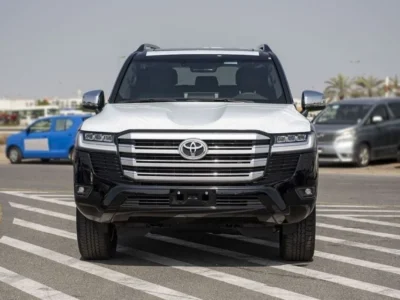 2024 Toyota Land Cruiser VX 3.5-liter twin-turbo V6 Petrol Engine Black SUV European Specs