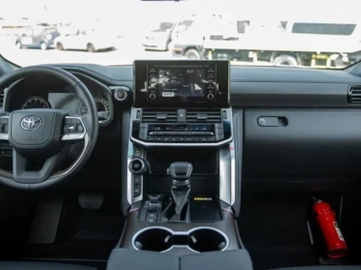 2024 Toyota Land Cruiser VX 3.5-liter twin-turbo V6 Petrol Engine Black SUV European Specs