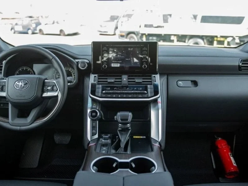 2024 Toyota Land Cruiser VX 3.5-liter twin-turbo V6 Petrol Engine Black SUV European Specs