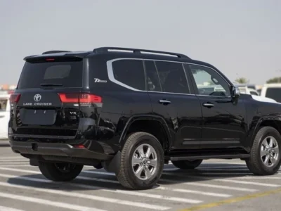 2024 Toyota Land Cruiser VX 3.5-liter twin-turbo V6 Petrol Engine Black SUV European Specs