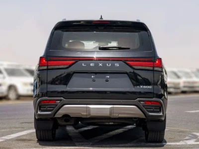 2023 Lexus LX600 VIP 3.5-liter twin-turbo V6 Petrol Engine Black Tan SUV Automatic