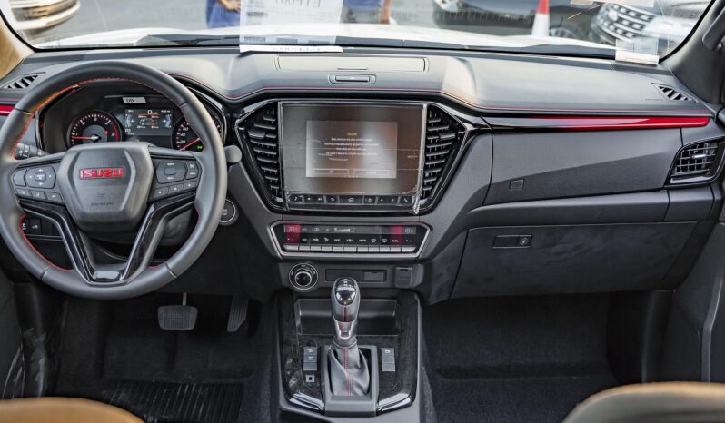 2025 ISUZU D-MAX GT DC 3.0L Turbocharged Inline-4 Diesel Engine White Black Pickup Truck