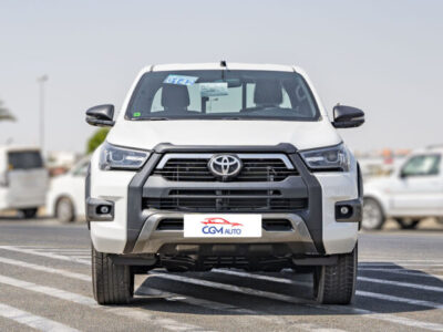 2025 Toyota Hilux Adventure 4.0L V6 DOHC 24-Valve with Dual VVT-i White Black Pickup