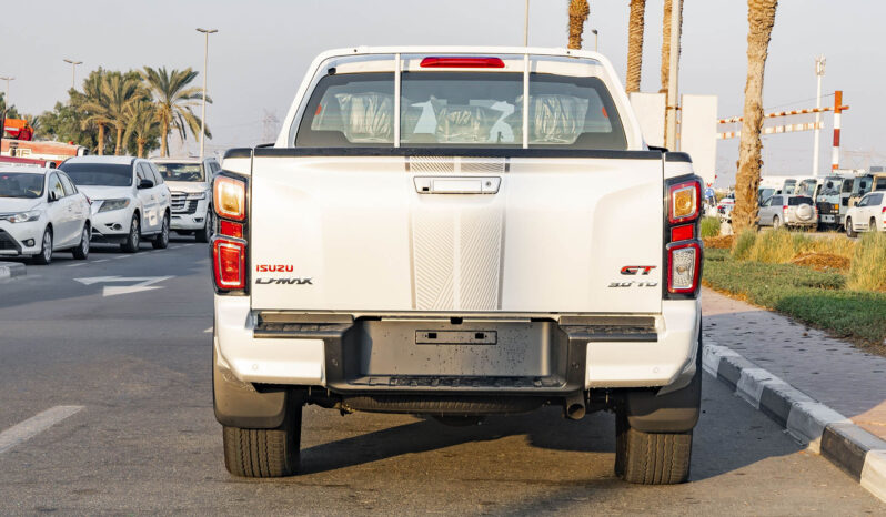 2025 ISUZU D-MAX GT DC 3.0L Turbocharged Inline-4 Diesel Engine White Black Pickup Truck