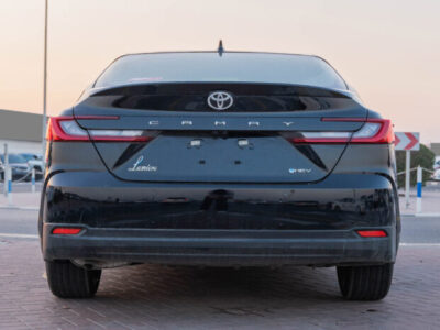 2025 Toyota Camry Lumiere 2.5L Inline-4, DOHC, Dual VVT-iE Black Tan Sedan Full Option
