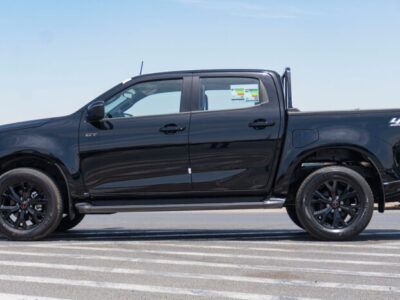 2025 ISUZU D-MAX GT DC 3.0L Turbocharged Inline-4 Diesel Engine Black Pickup Truck