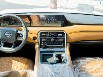 2025 Nissan Patrol V6 Engine SE Platinum 3.8 Litres Petrol AT Silver Beige SUV