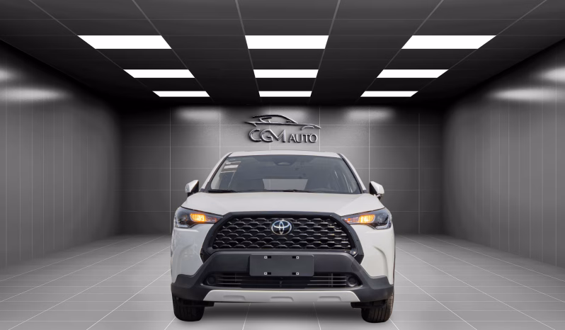 2025 Toyota Corolla Cross 2.0-liter inline 4-cylinder Hybrid​ Engine White Black SUV