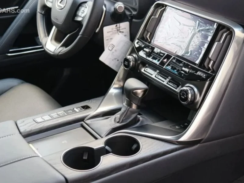 2024 Lexus LX 600 3.5 Liters V6 Turbocharged Petrol Engine Black SUV Automatic