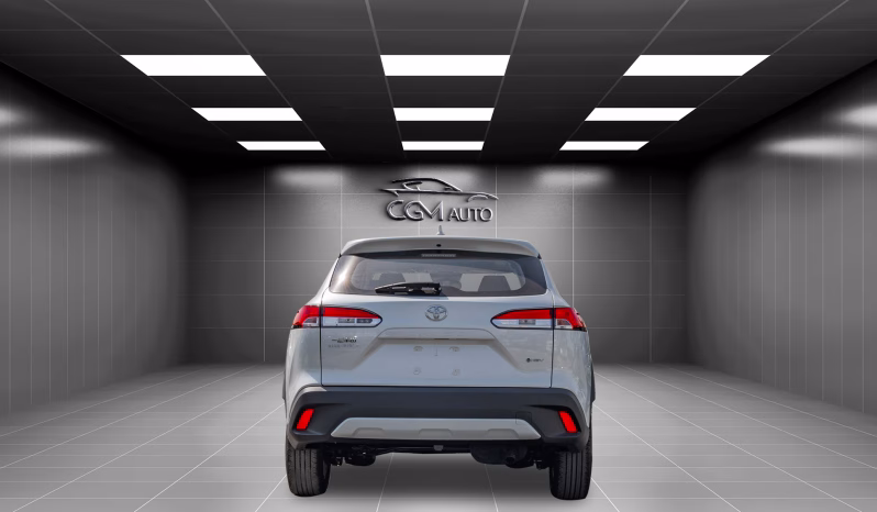 2025 Toyota Corolla Cross 2.0-liter inline 4-cylinder Hybrid​ Engine White Black SUV