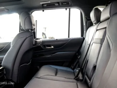 2024 Lexus LX 600 3.5 Liters V6 Turbocharged Petrol Engine Black SUV Automatic