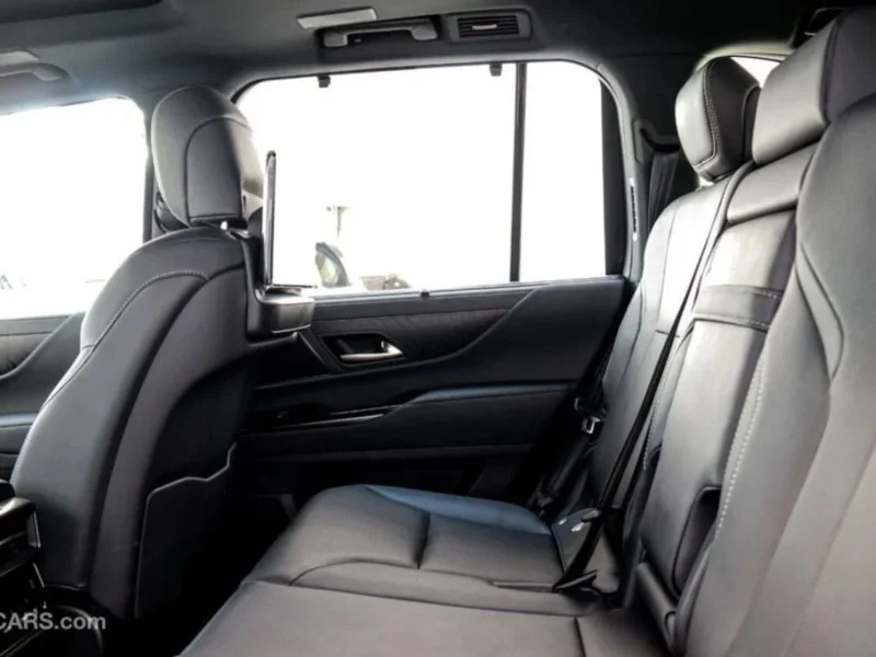 2024 Lexus LX 600 3.5 Liters V6 Turbocharged Petrol Engine Black SUV Automatic