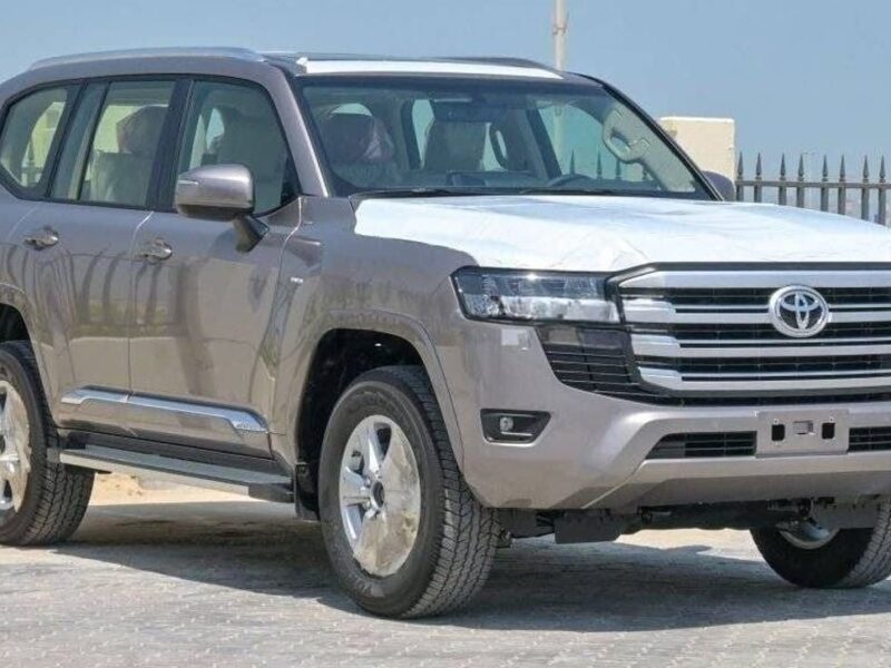 2025 Toyota Land Cruiser GXR 3.5 Liters V6 Twin Turbo Petrol Engine Grey Beige SUV