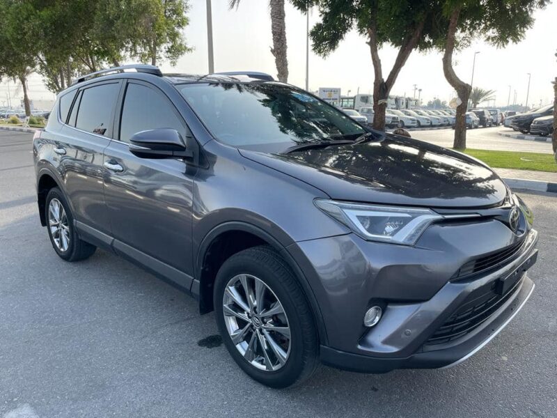 2017 Toyota RAV4 Cruiser 2.5 Litres 4-cylinder Petrol Engine Grey Black SUV AWD