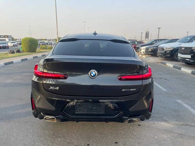 2021 BMW X4 xDrive30i M Sport 2.0L turbocharged 4 Cylinder Petrol Engine Black Red SUV