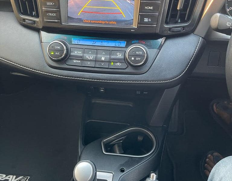 2017 Toyota RAV 4 GXL 2.5-liter 4-cylinder Petrol Engine Blackish Blue Color SUV