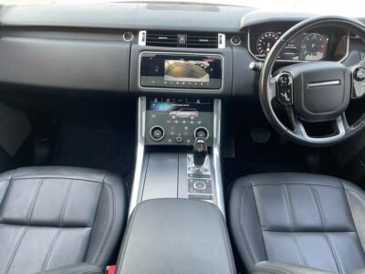 2018 Land Rover Range Rover Sport 3.0 Litres Turbo Diesel Engine White Black SUV
