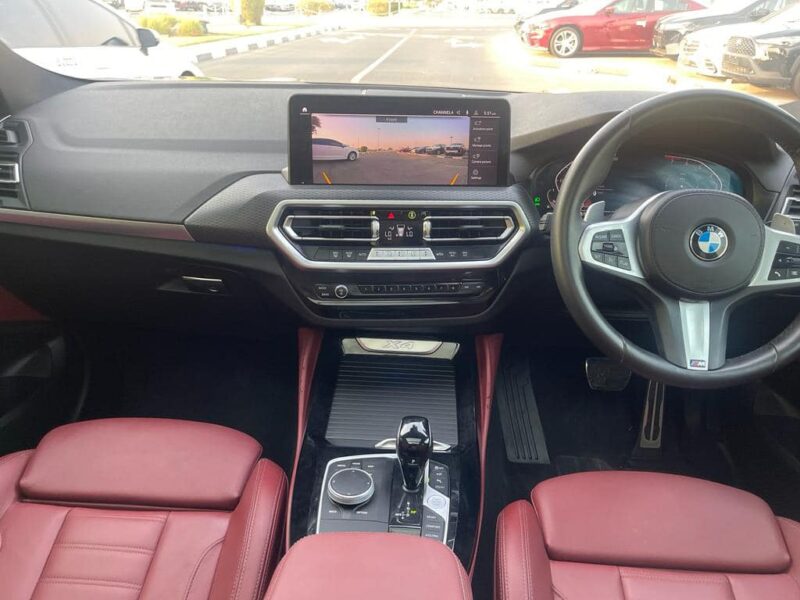 2021 BMW X4 xDrive30i M Sport 2.0L turbocharged 4 Cylinder Petrol Engine Black Red SUV